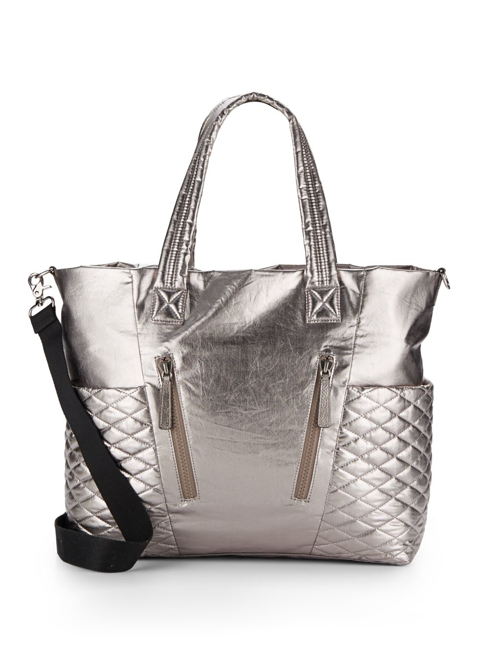 Lyst Rebecca Minkoff Yoko Baby Bag In Gray Gallery