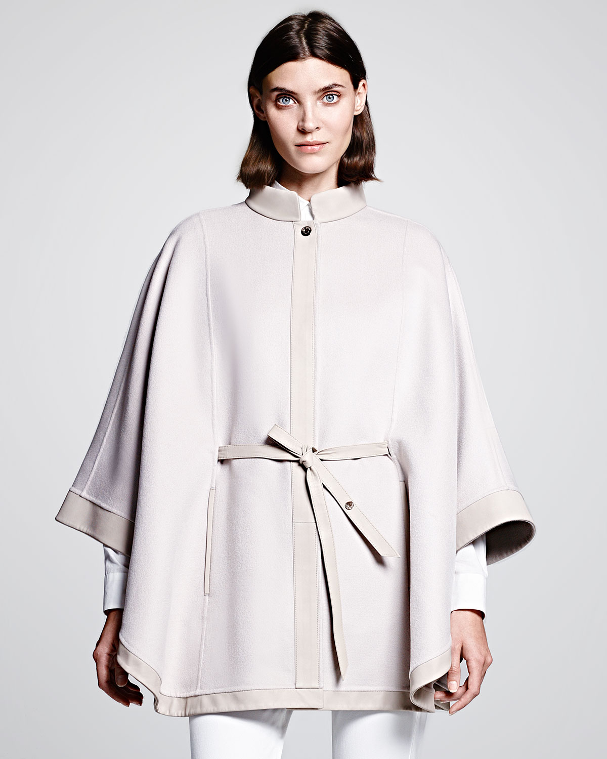 Lyst - Loro Piana New Montpellier Cashmere Cape in White