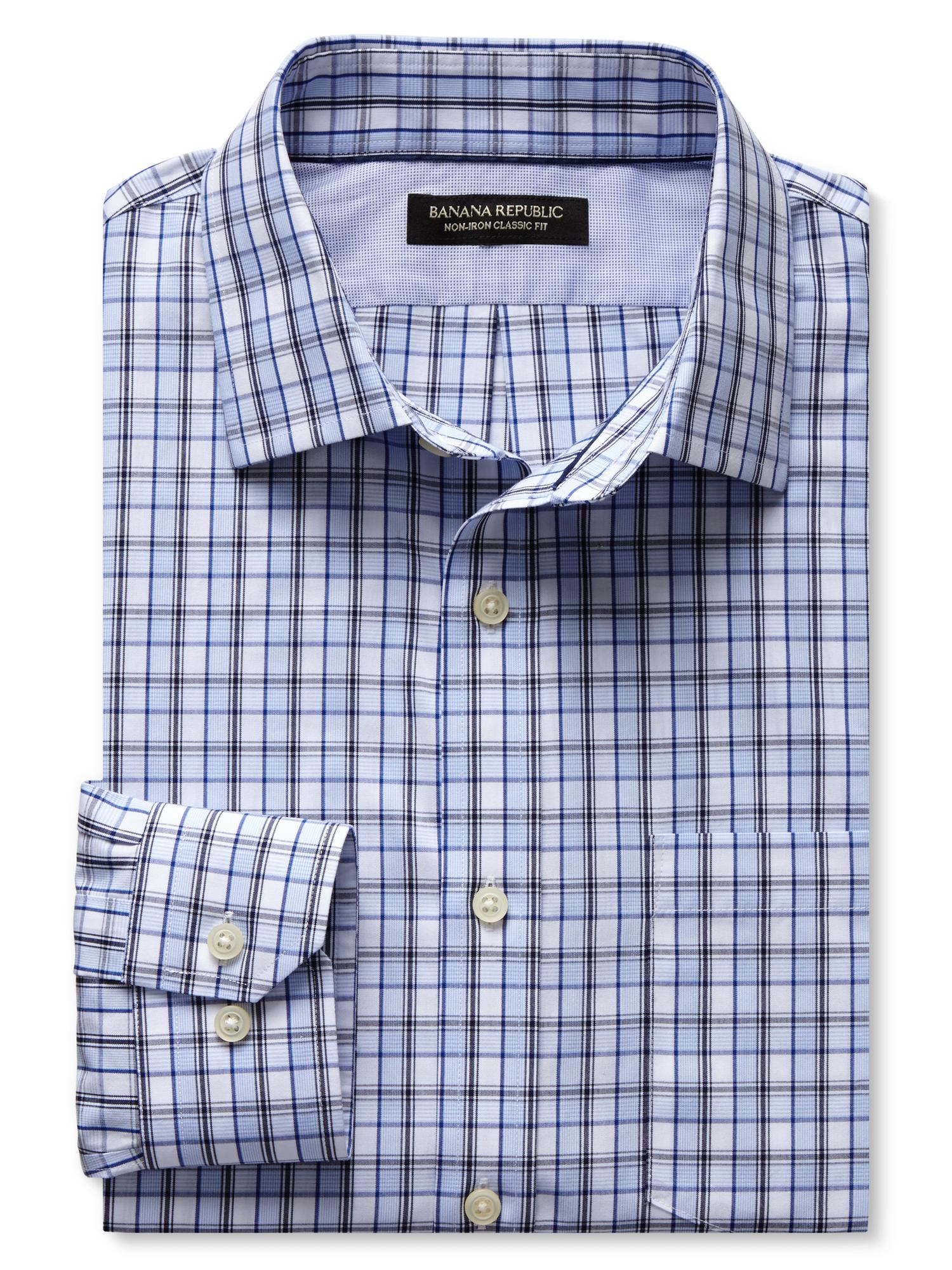banana republic formal shirts