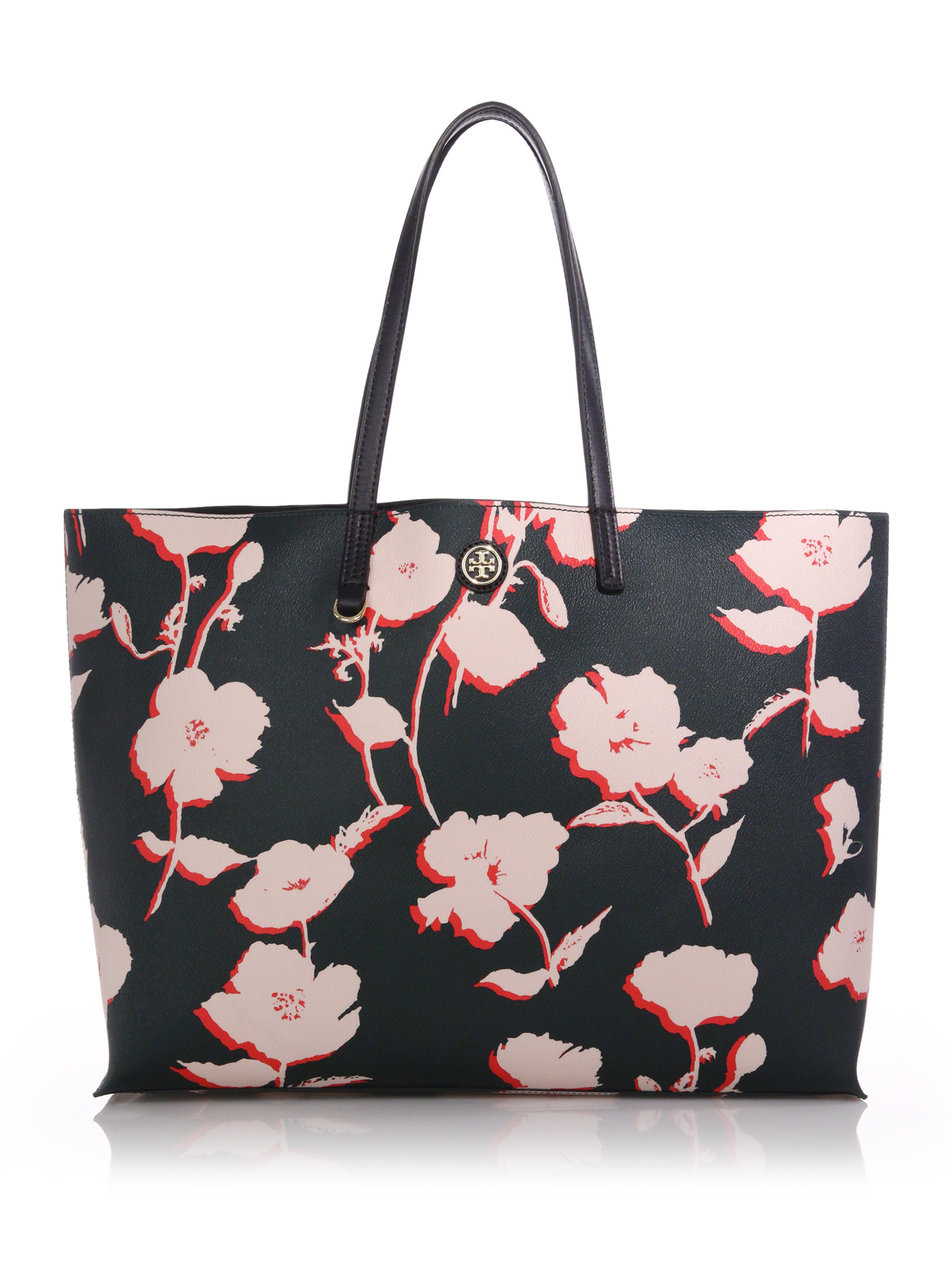tory burch floral handbags