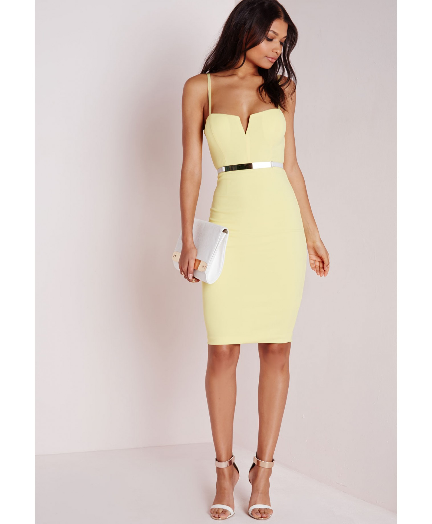 Lemon Yellow Dress