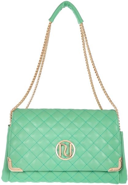 River Island Green Quilted Underarm Bag in Green | Lyst