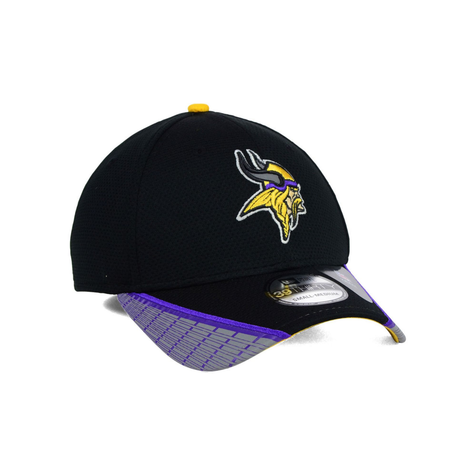 New era Minnesota Vikings Vertical Strike 39thirty Cap in Black for Men