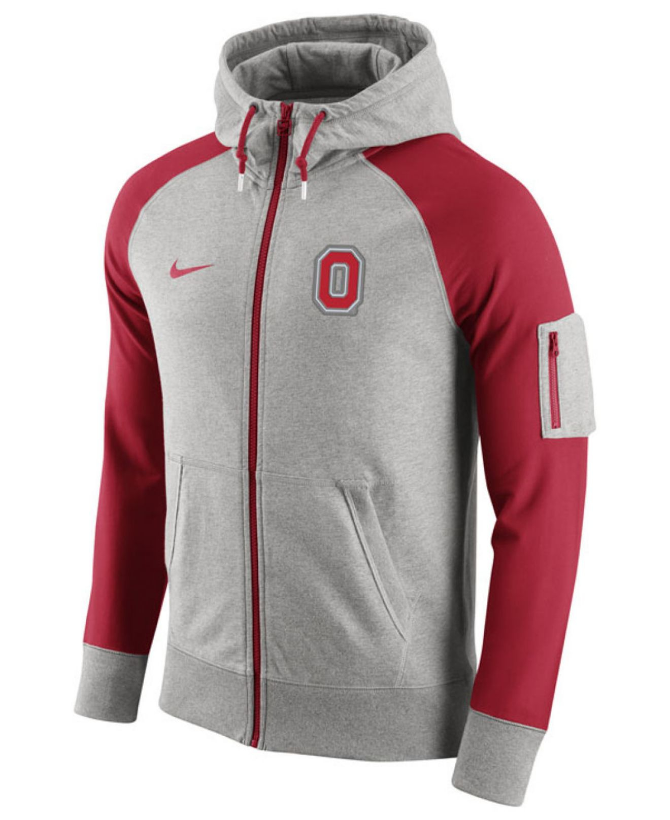 Nike Men's Ohio State Buckeyes Stadium Team First Full-zip Hoodie in ...