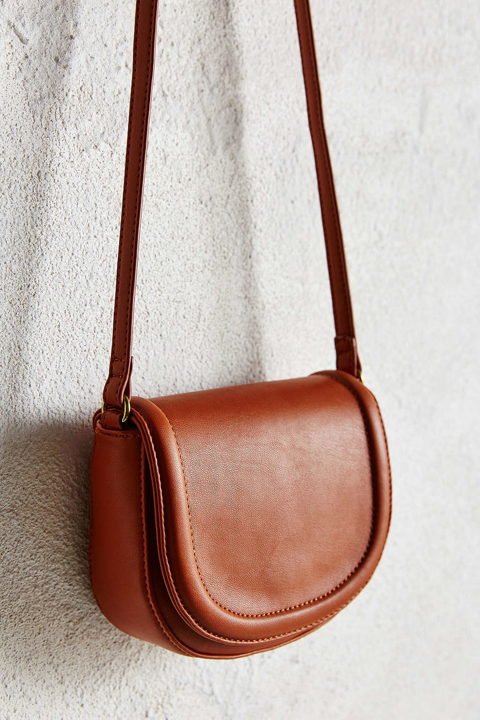 Leather Mini Saddle Bag main image 0