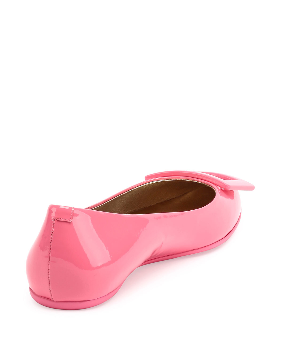 roger vivier patent flats