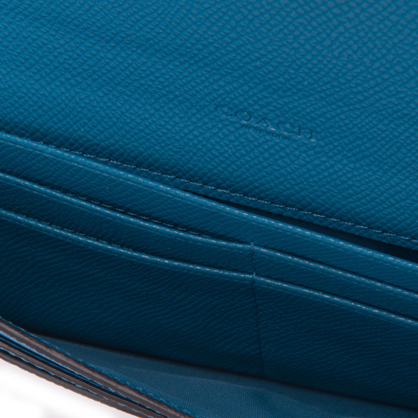 coach wallets blu