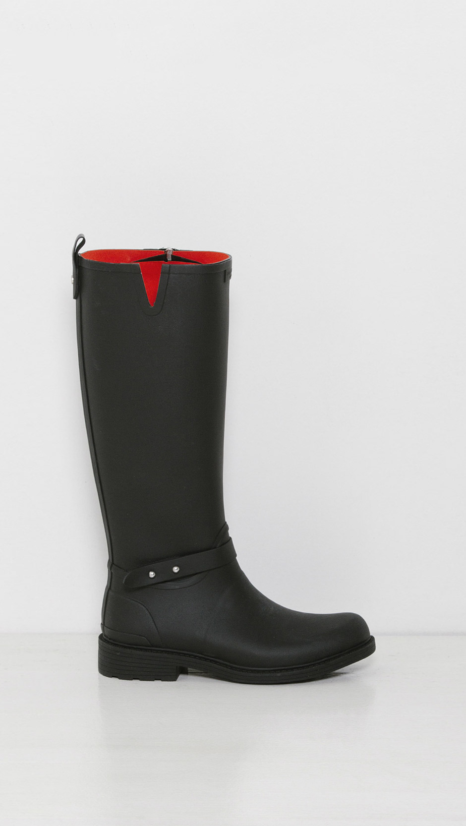 Lyst - Rag & Bone Riding Rain Boots in Black