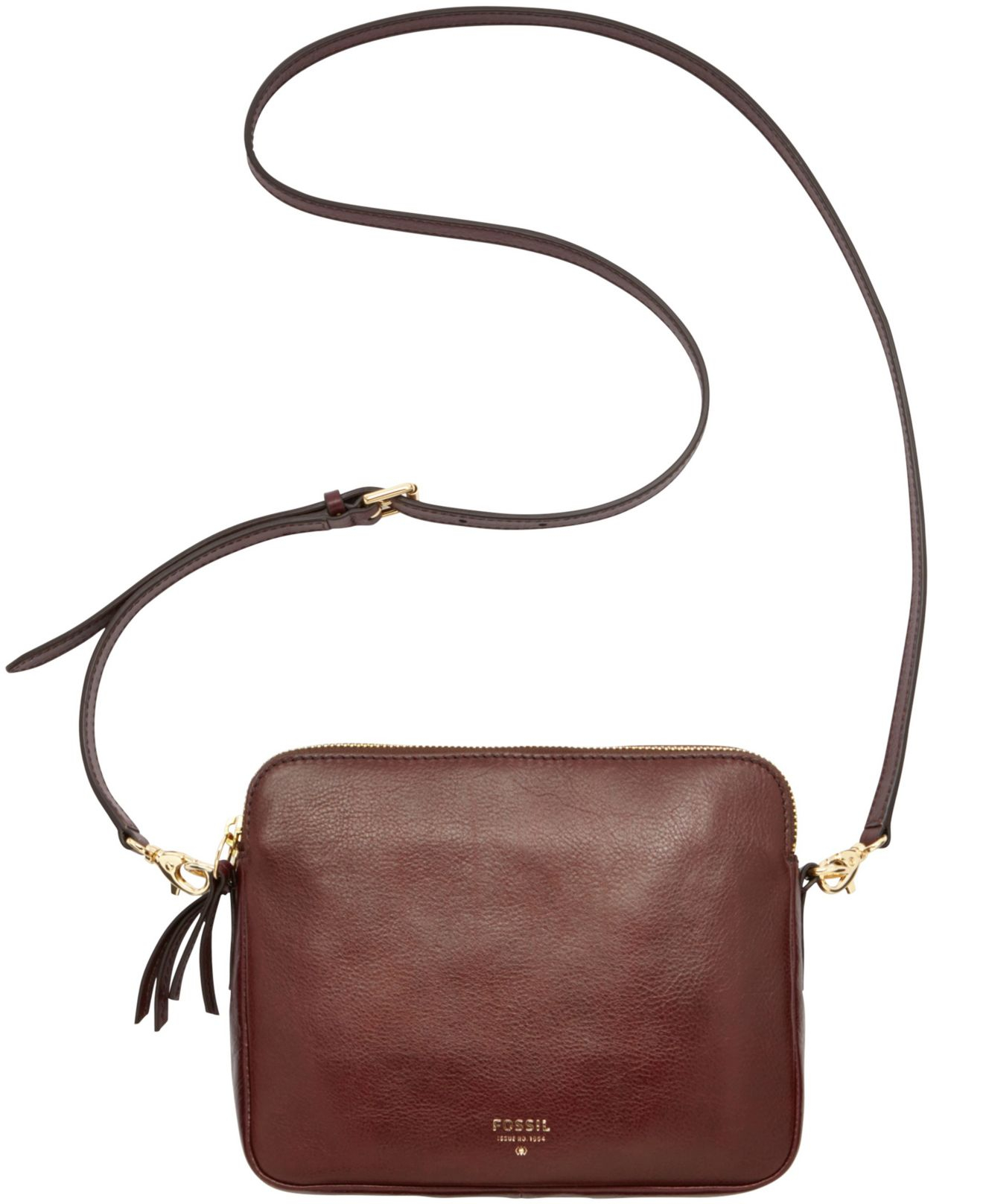 fossil violet crossbody