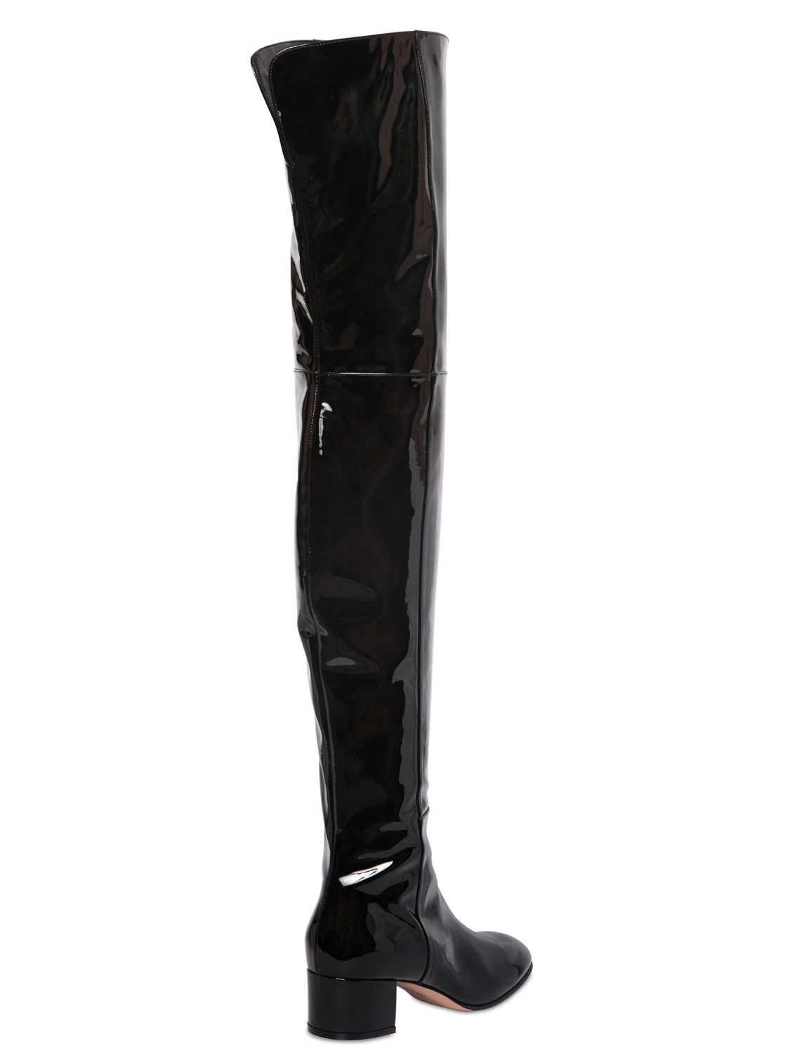 gianvito rossi over the knee leather boots