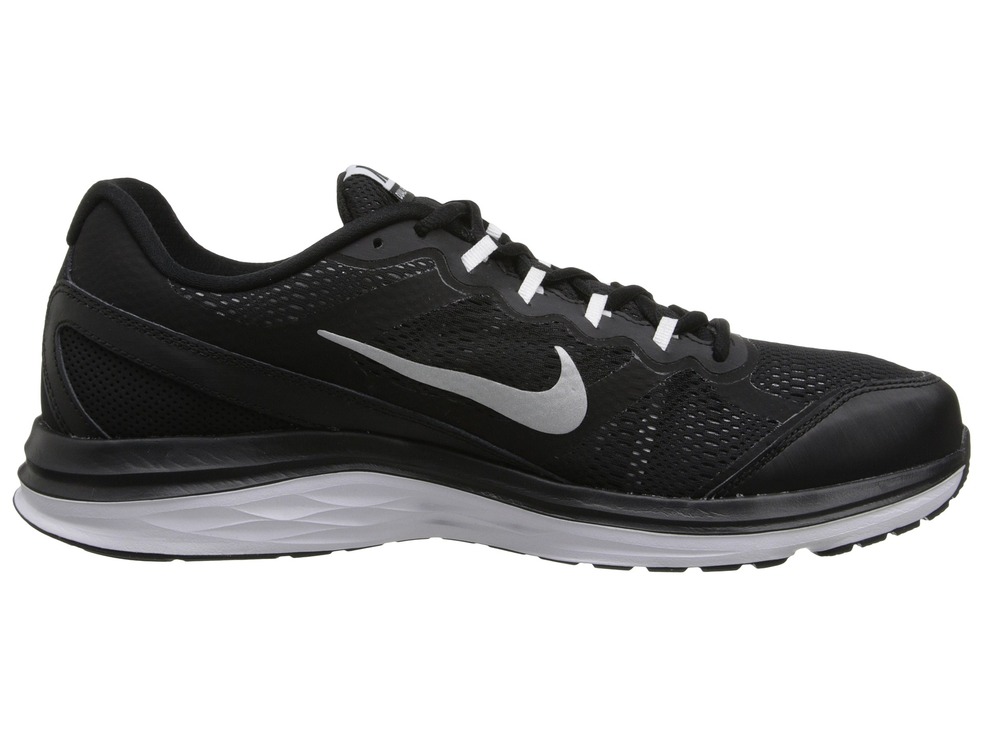 Nike Dual Fusion Run 3 in Black | Lyst