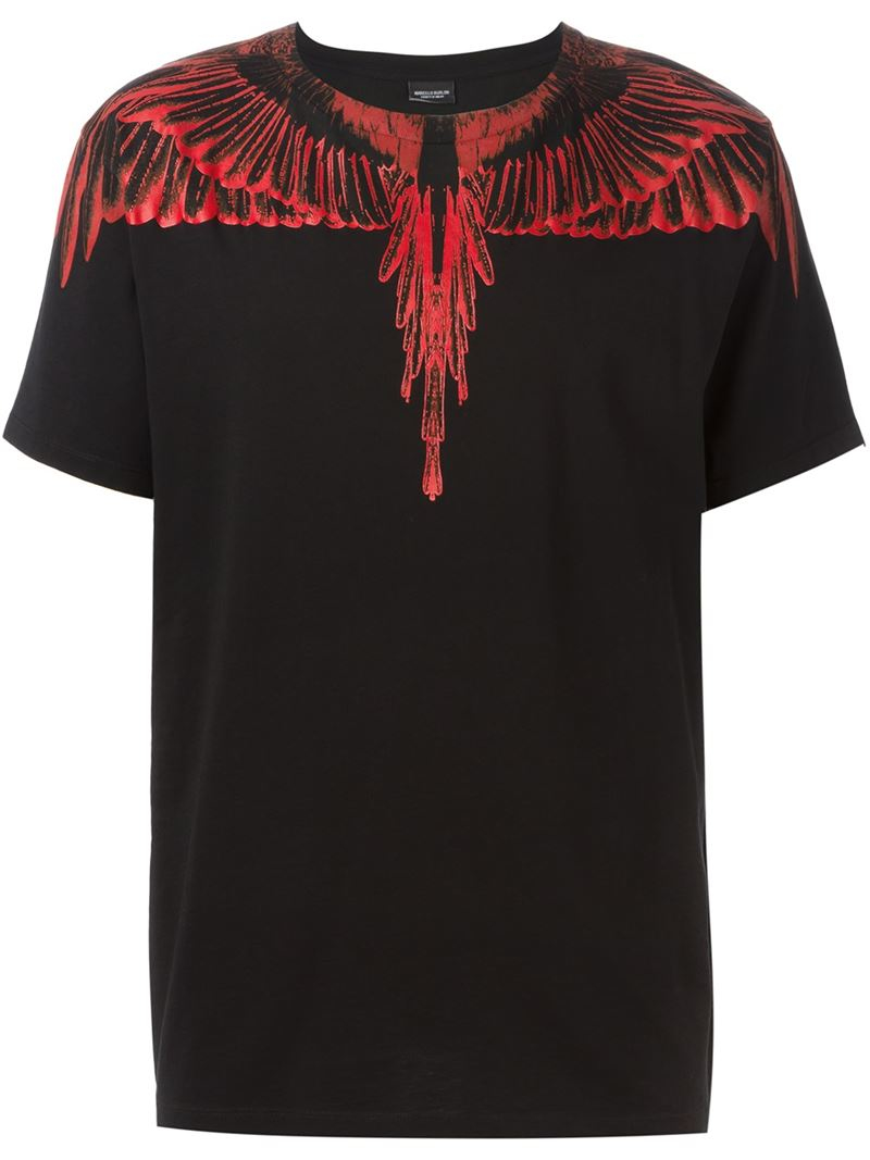 Lyst - Marcelo Burlon Rio Patterned-Cotton T-Shirt in Black for Men