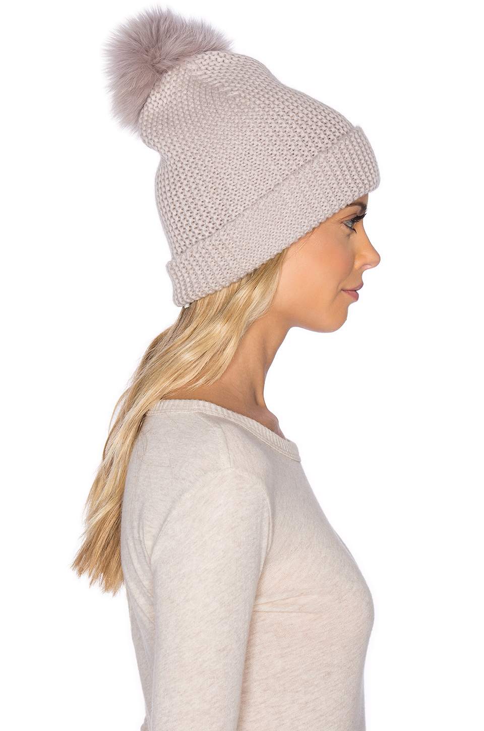 fox pom fur pom in Pom Pom Autumn Beanie Fur White Lyst Faux Cashmere fox pom fur pom in Pom Pom Autumn Beanie Fur White Lyst Faux Cashmere