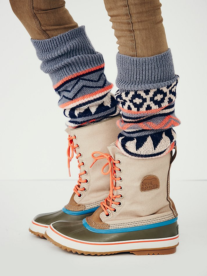 sorel grey booties