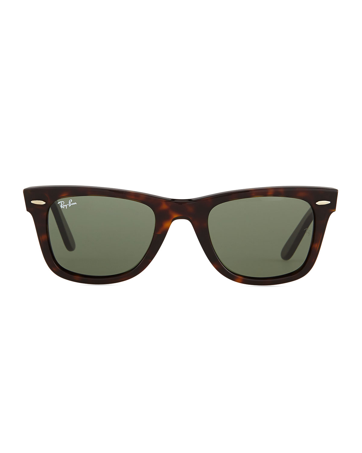 Ray Ban Classic Wayfarer Sunglasses In Black For Men Tortoise Lyst 