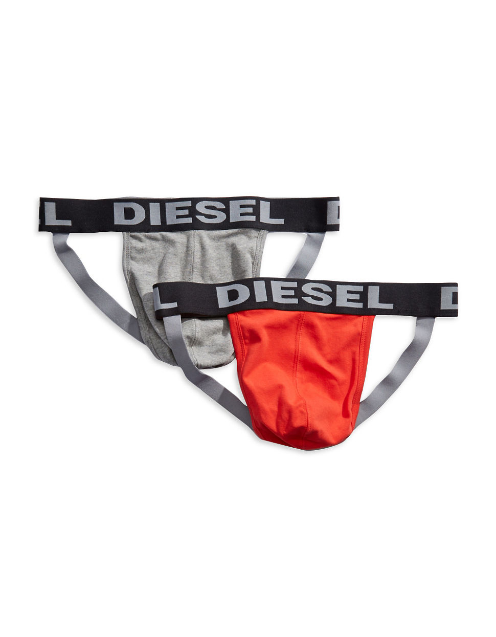 Diesel TwoPack Jockstrap Set in Red for Men Lyst