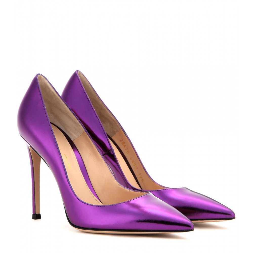 gianvito rossi iridescent stiletto pumps