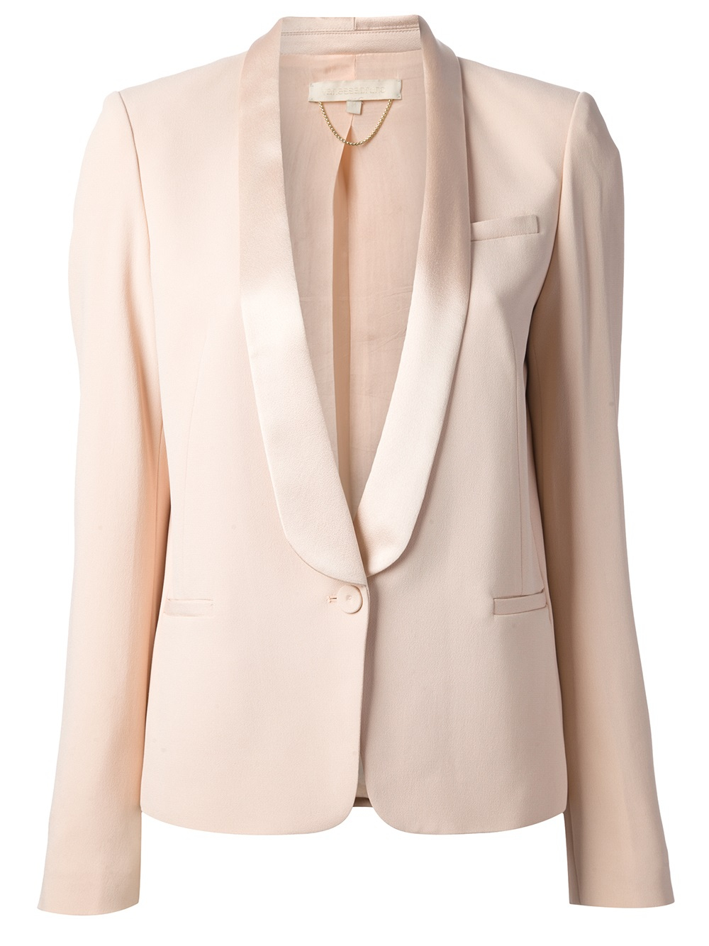 Vanessa Bruno Tuxedo Blazer in Pink & Purple (Pink) Lyst