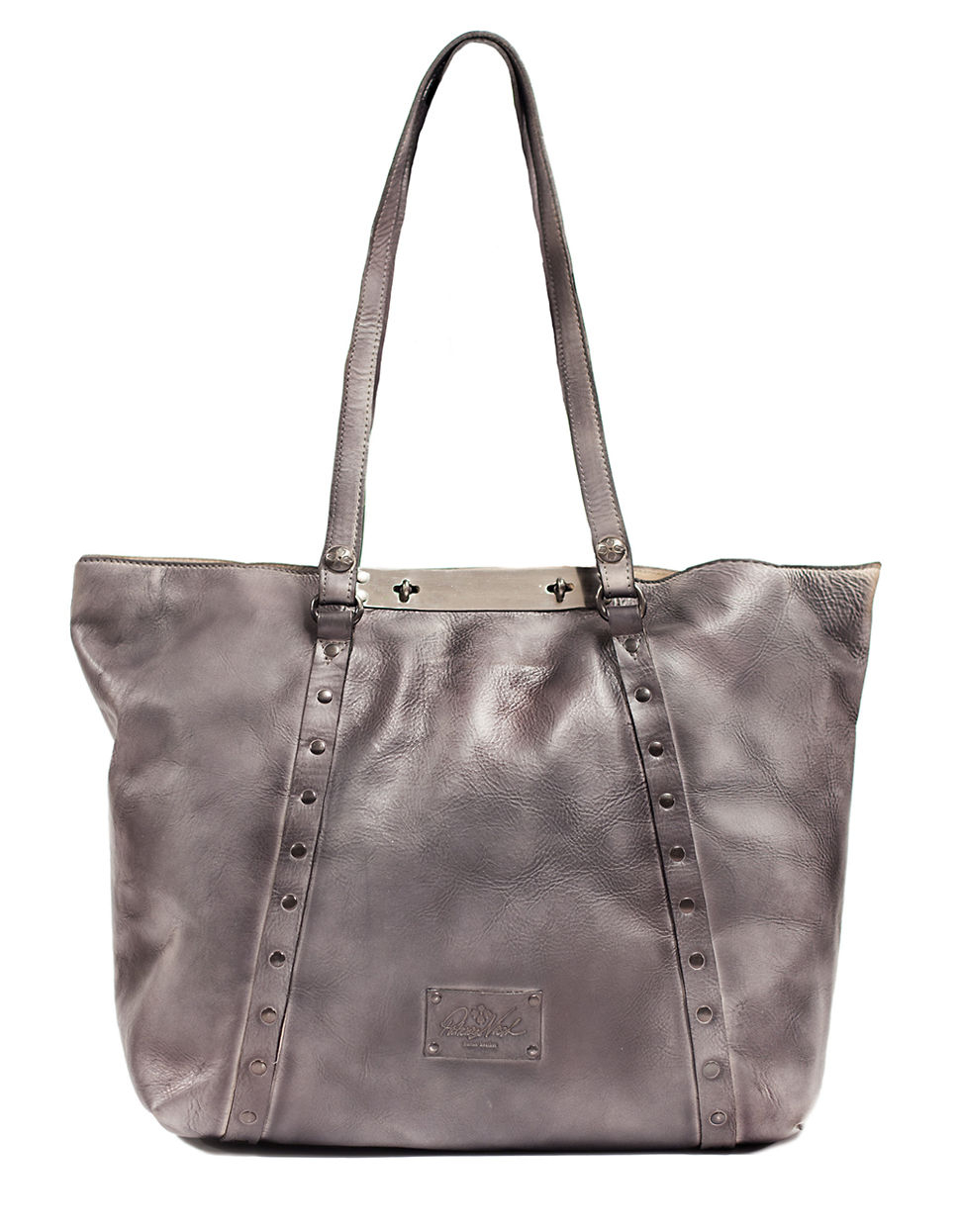 patricia nash benvenuto leather tote bag