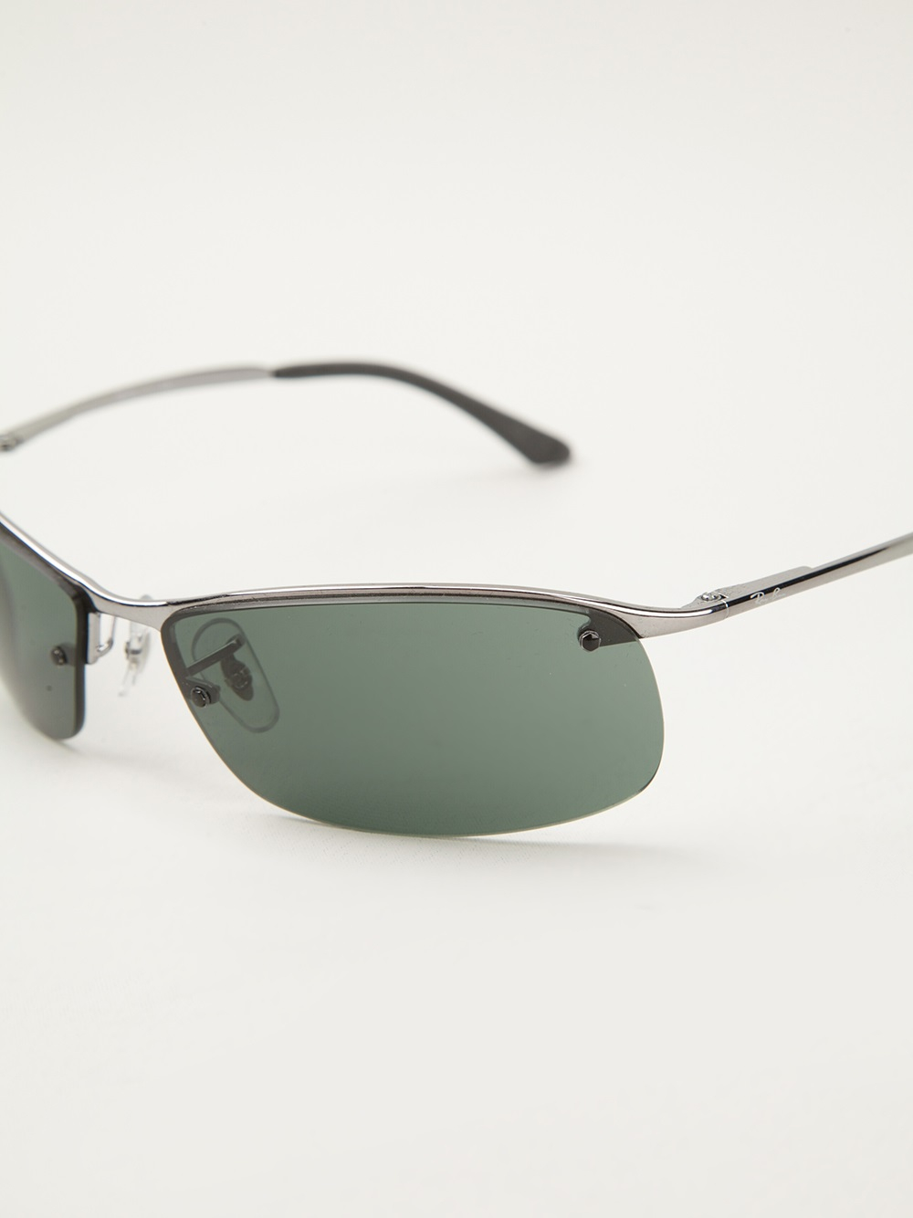 Ray-ban Oval Shape Sunglasses in Metallic for Men | Lyst