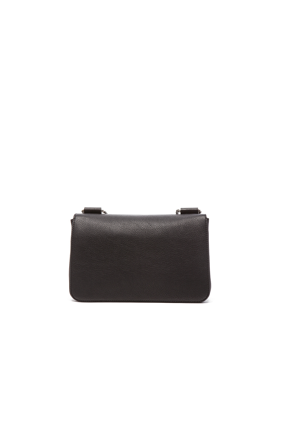 Chlo Medium Elsie Grain Leather Bag in Black | Lyst  