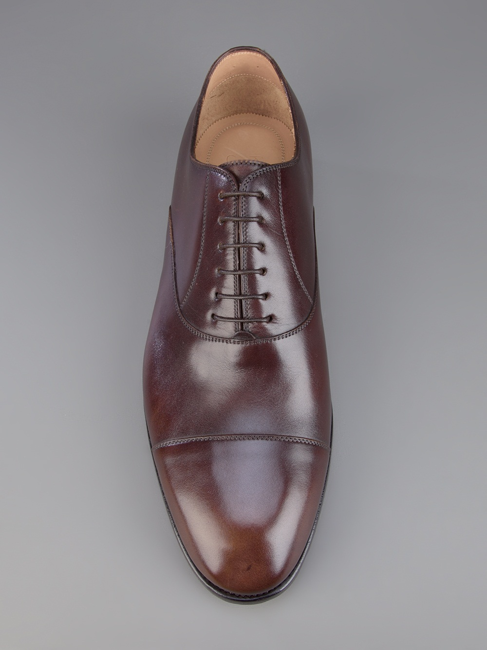 Kiton Derby Shoe in Brown for Men | Lyst