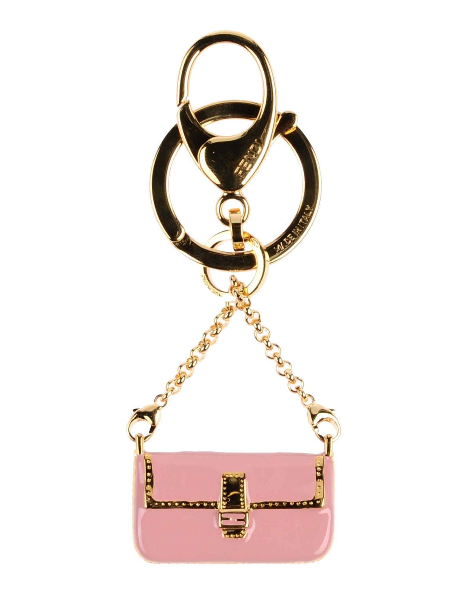 Fendi Key Ring in Pink | Lyst