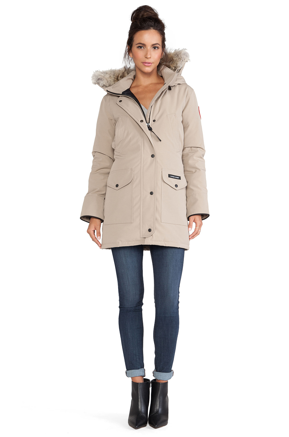 canada goose beige parka canada goose beige parka