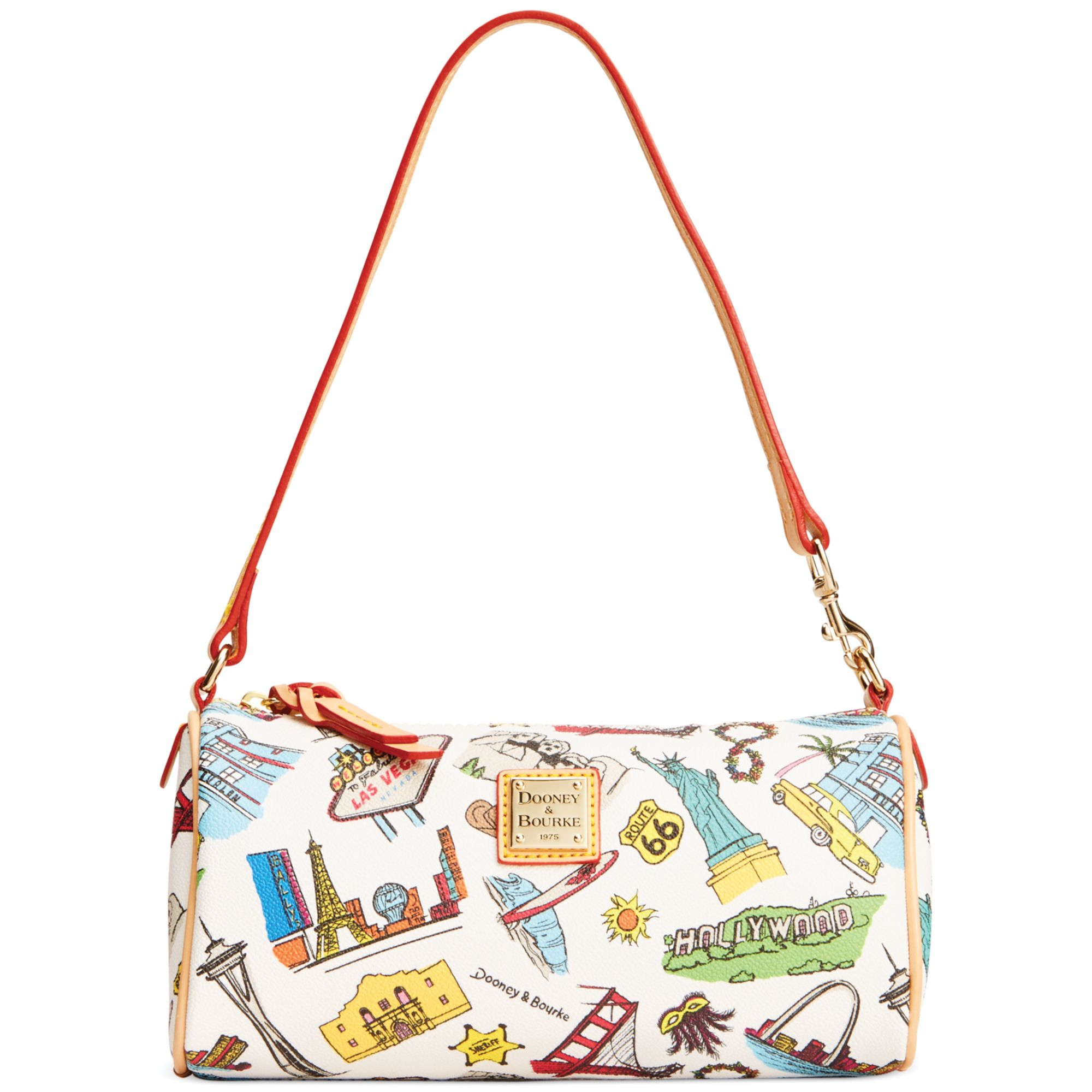 dooney and bourke mini barrel bag