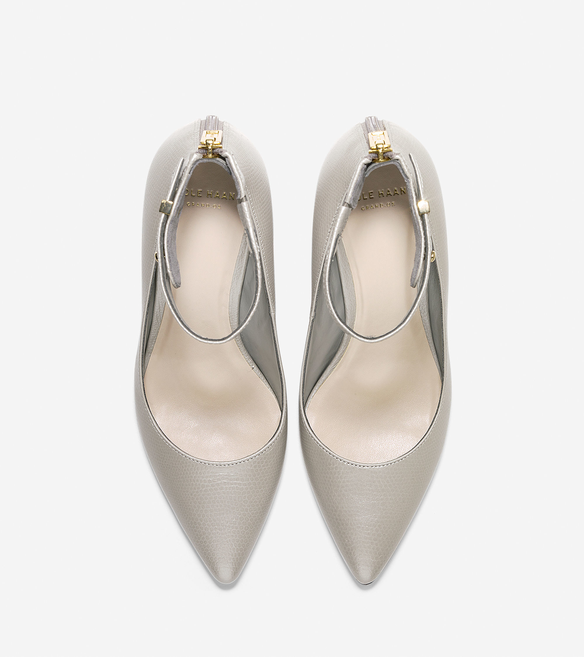 cole haan white pumps