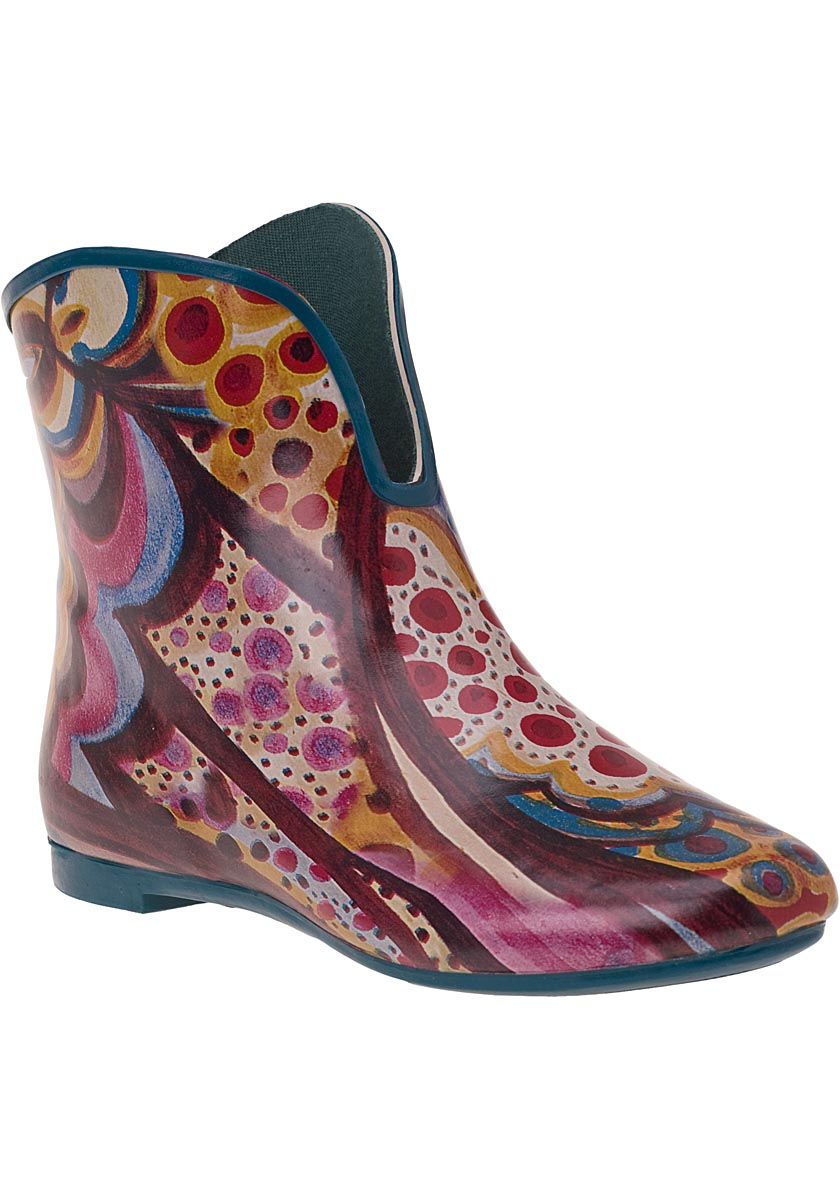 Lyst - Jeffrey Campbell Vee Rain Boot Multi Rubber