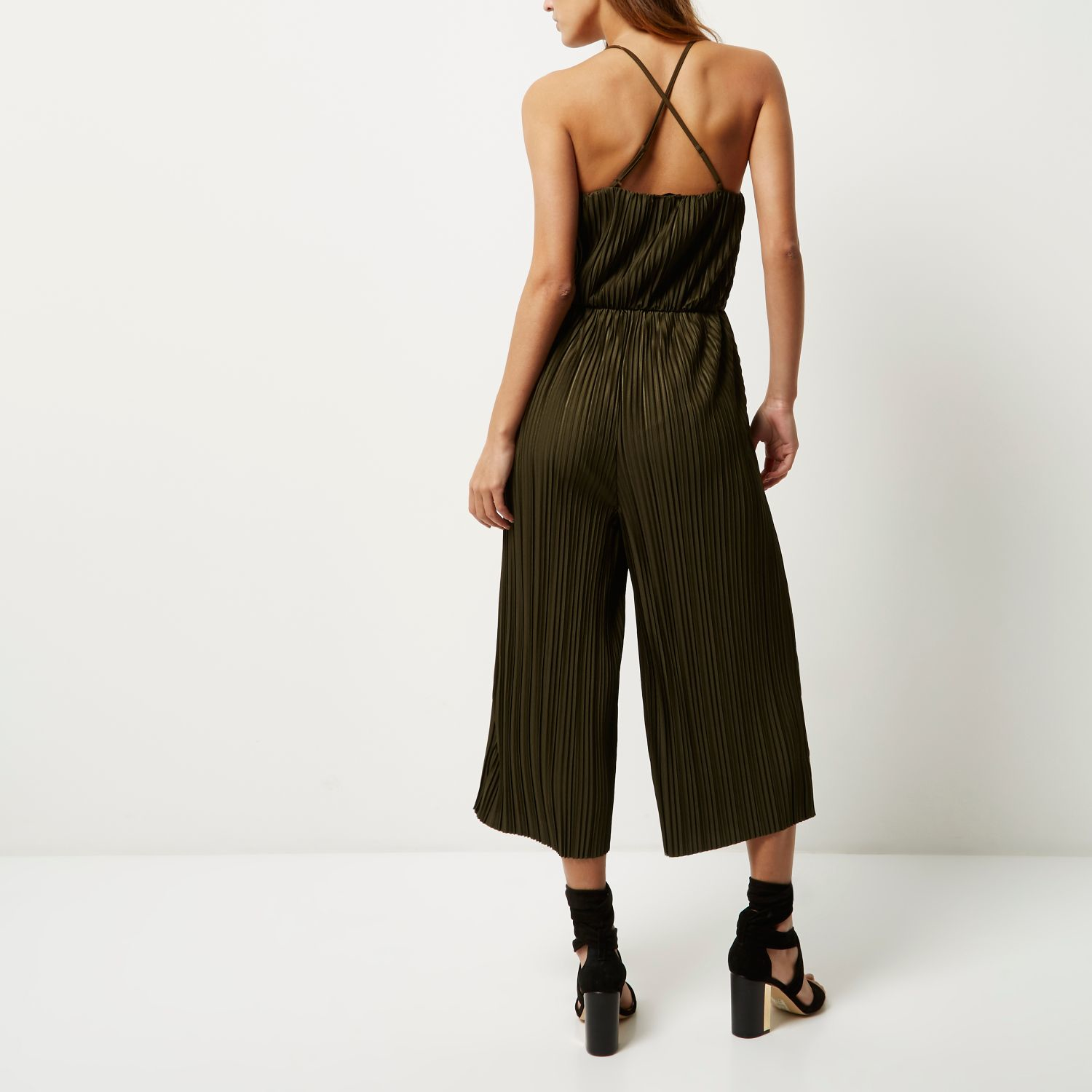 river island black jumpsuit