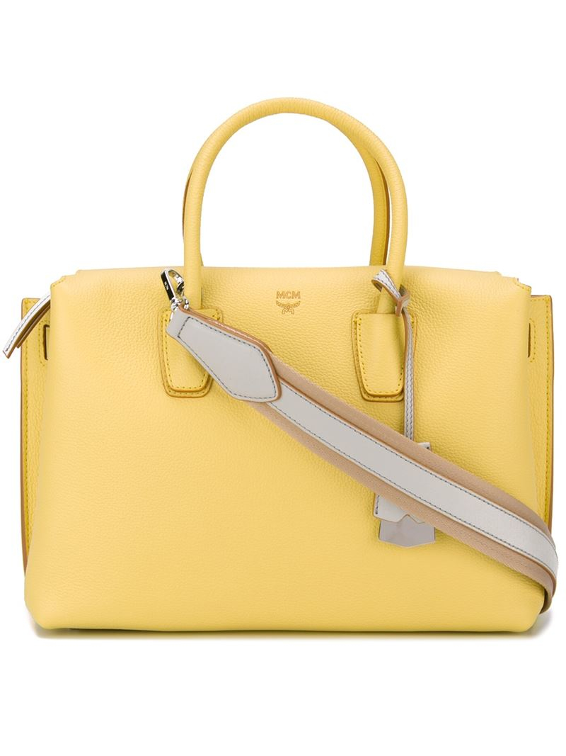 small yellow handbag