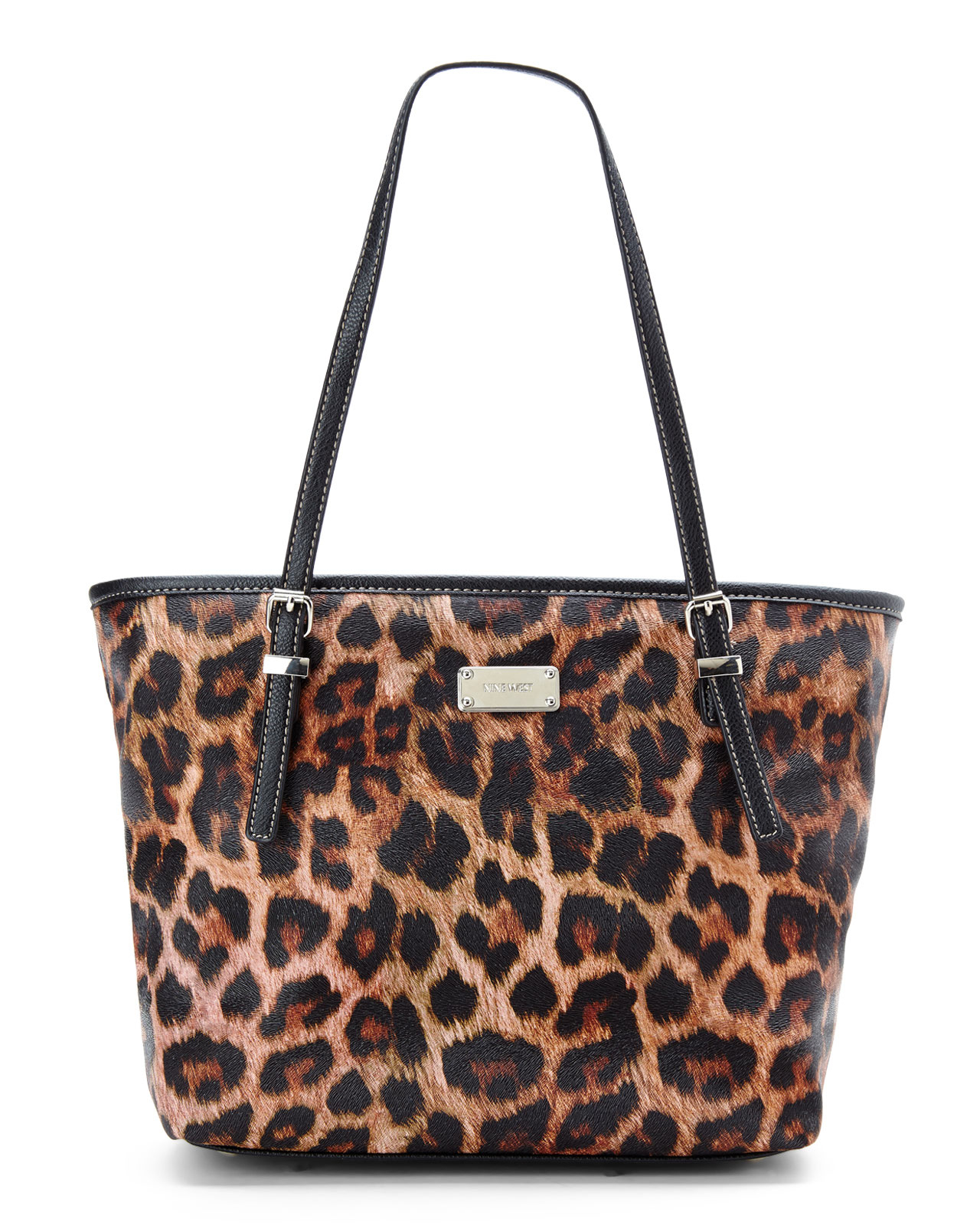 Lyst - Nine West It Girl Leopard Print Small Tote in Brown