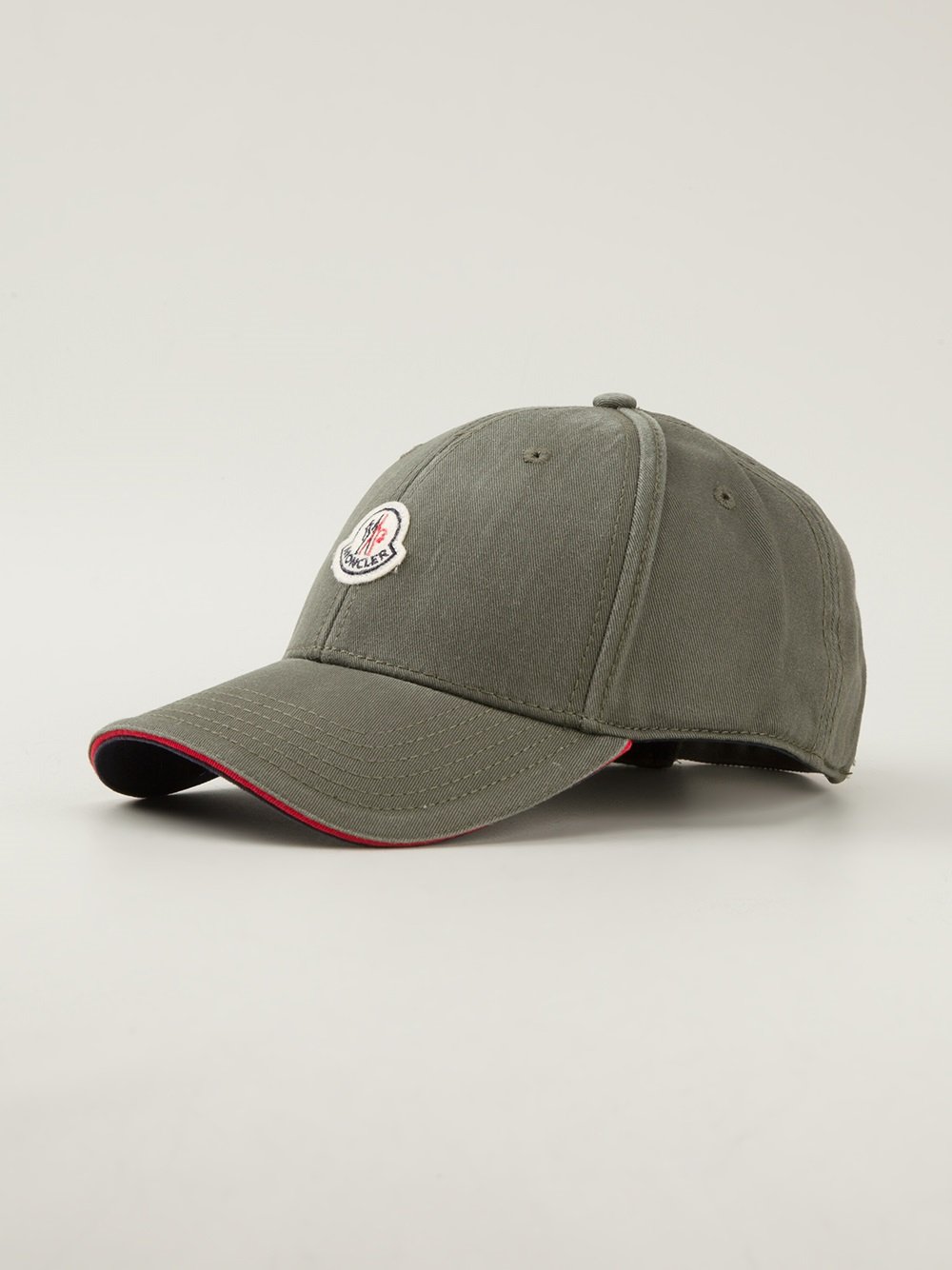 Moncler Logo Cap in Green for Men - Lyst