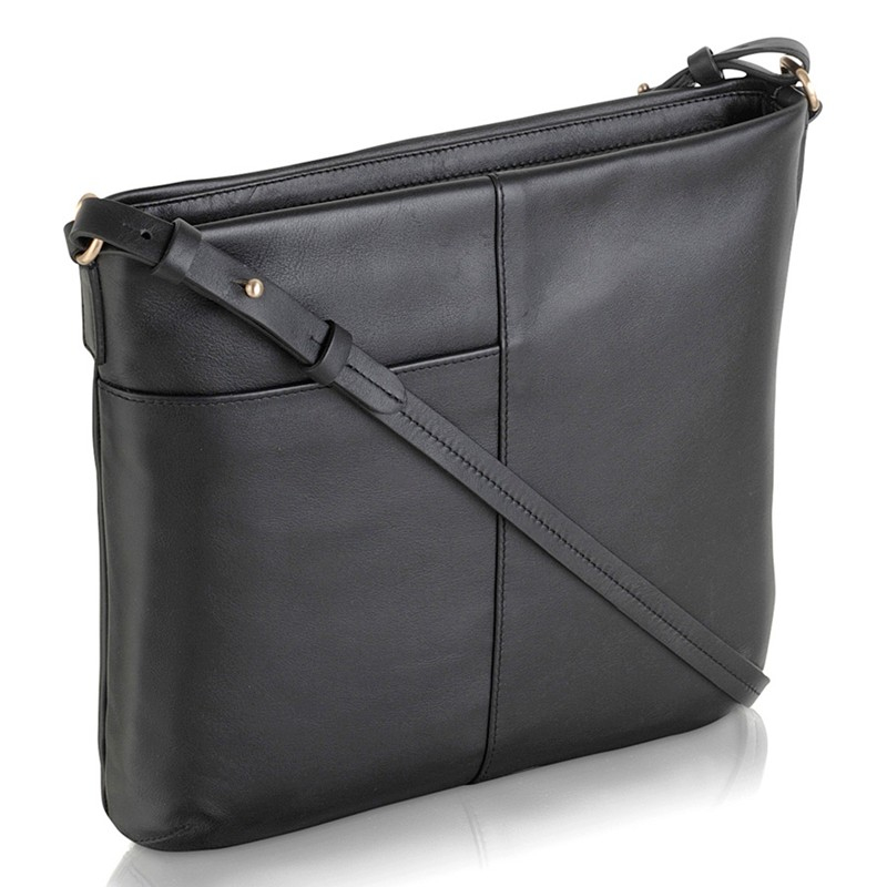 radley black messenger bag