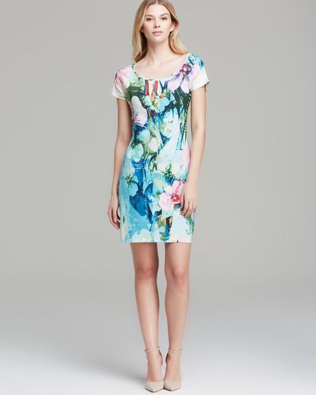 TROPICAL SHORT DRESS tropical short dress: