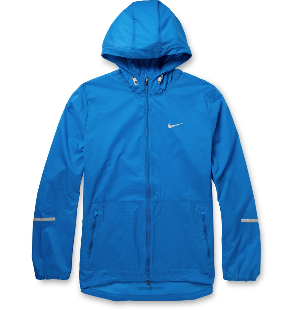 Lyst Nike Hurricane Hooded Lightweight iJacketi in Blue 