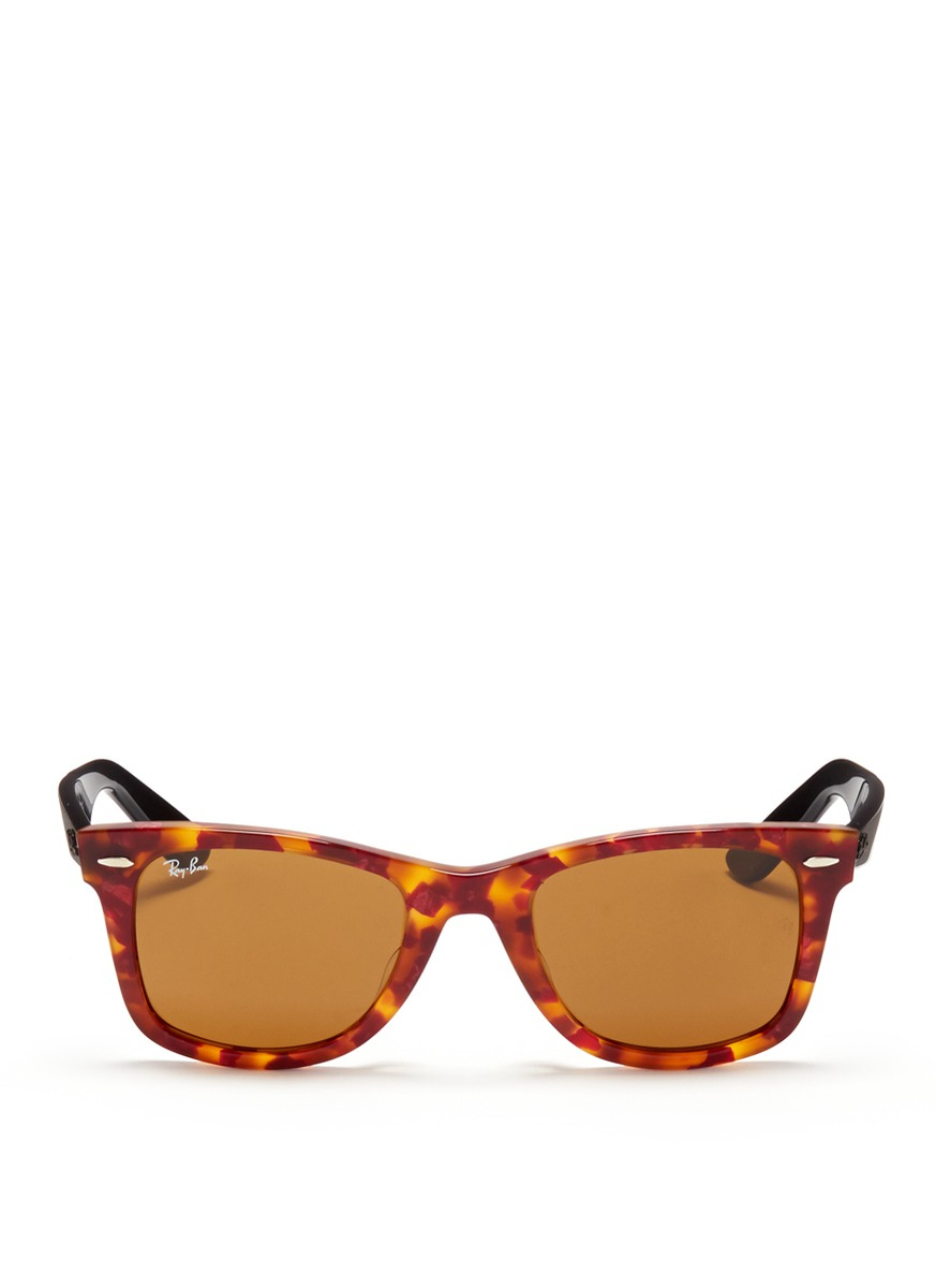 Lyst - Ray-ban 'original Wayfarer' Tortoiseshell