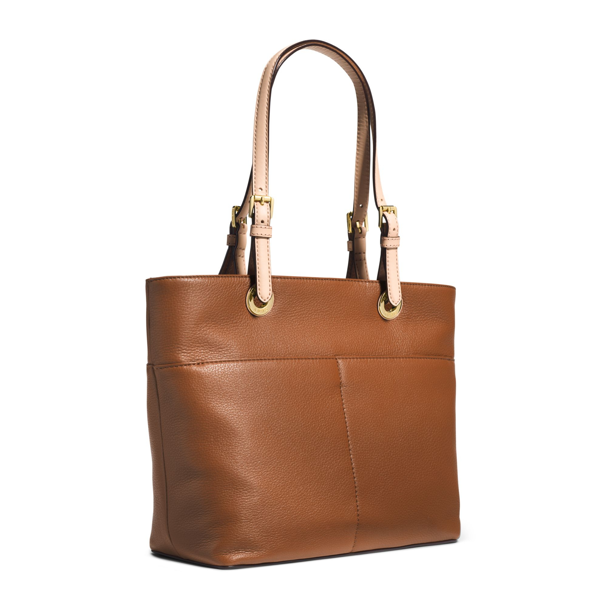 Lyst - Michael Kors Bedford Leather Tote in Brown