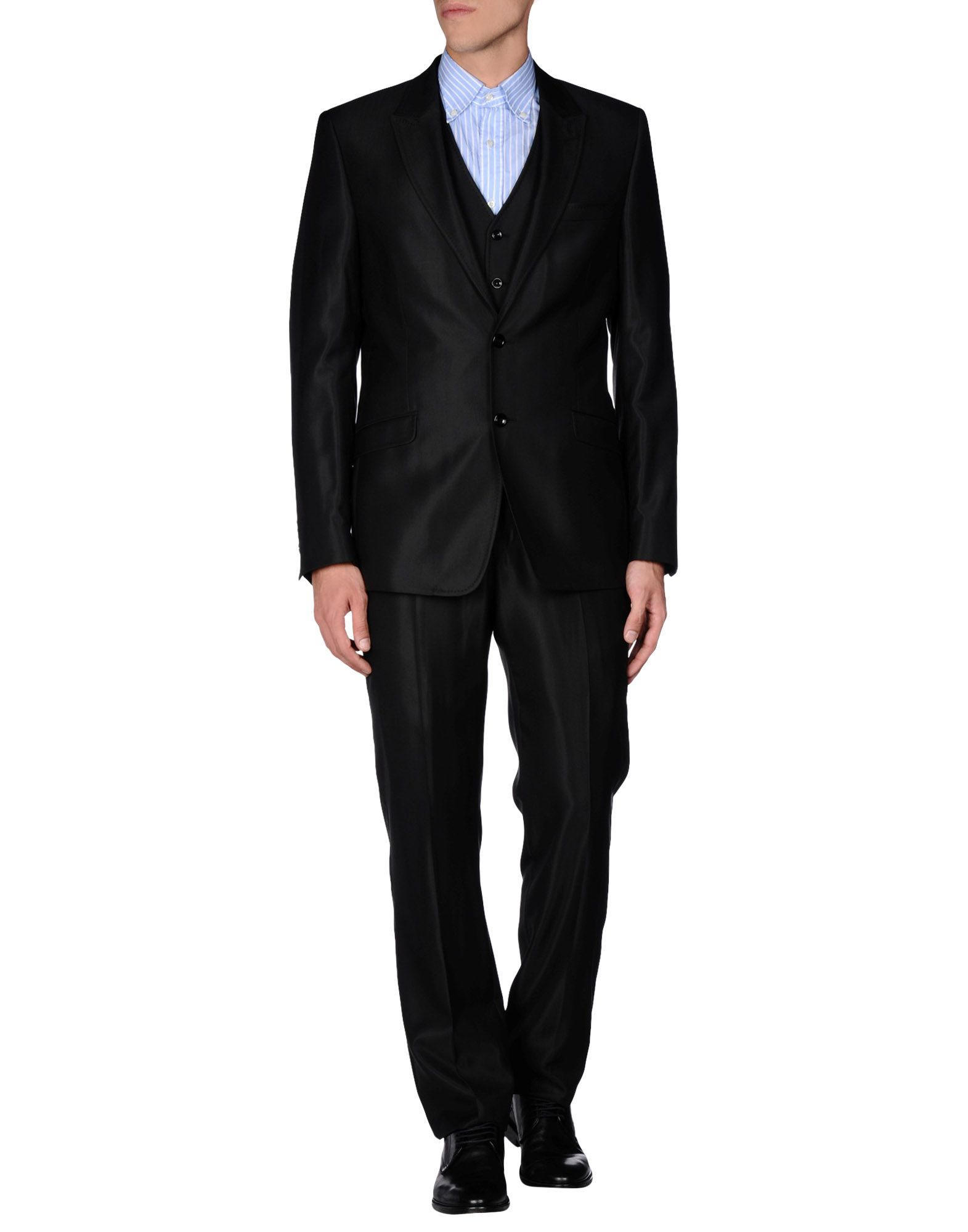Versace Suit in Black for Men Lyst