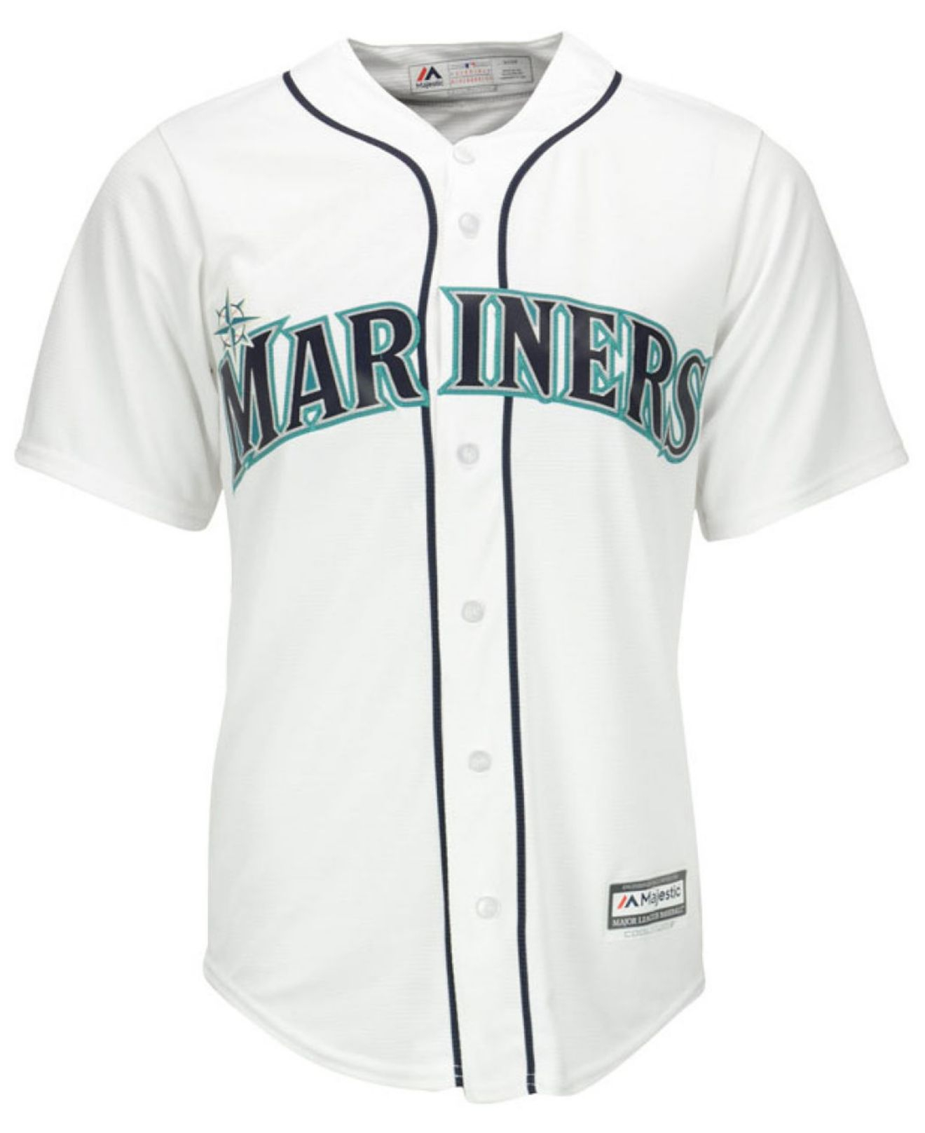 Majestic Men's Mike Zunino Seattle Mariners Replica Jersey in White for ...