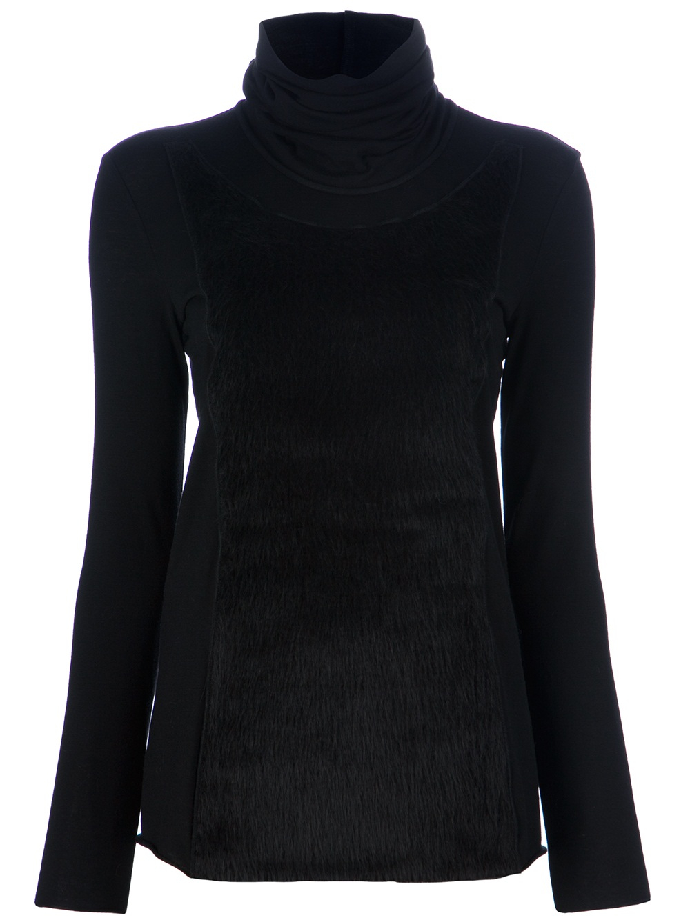 Lyst - Ter et bantine Roll Neck Jumper in Black