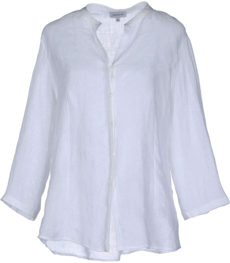 Paolo Tonali Shirt with 34length Sleeves in White | Lyst