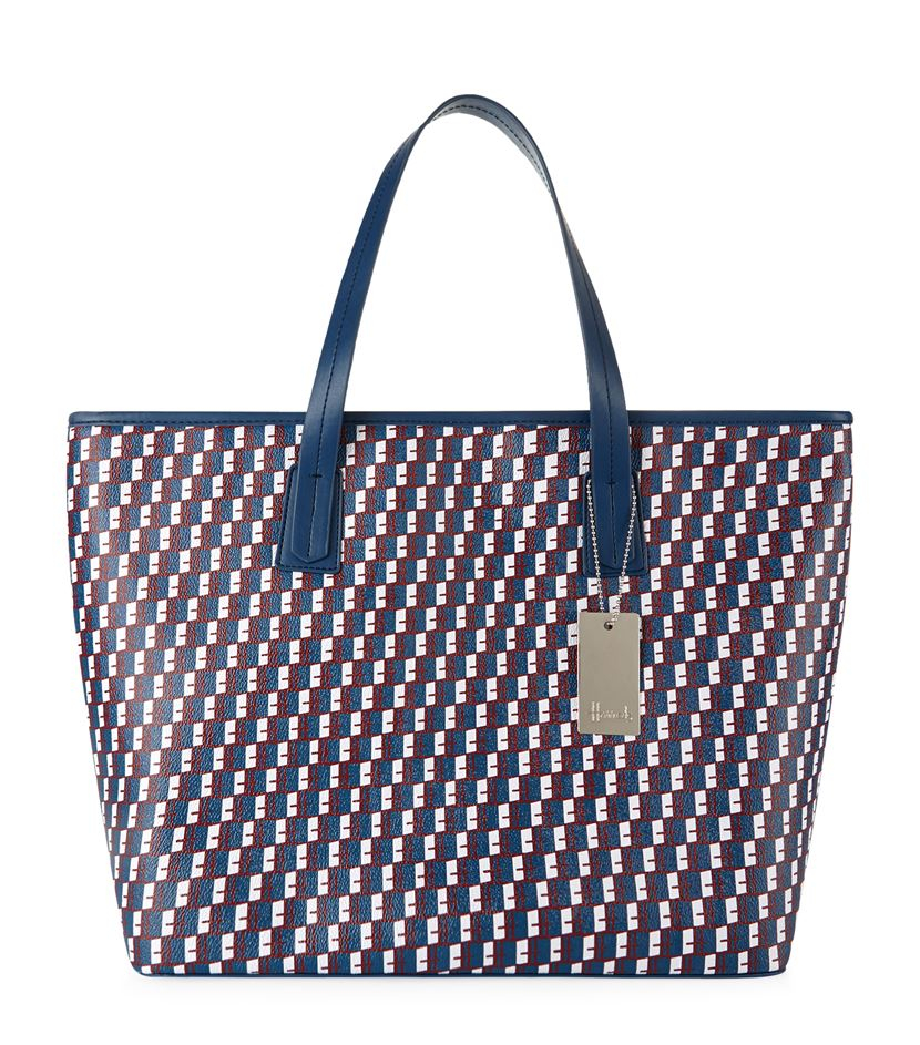 Harrods 3d Geometric Tote Bag in Blue - Lyst