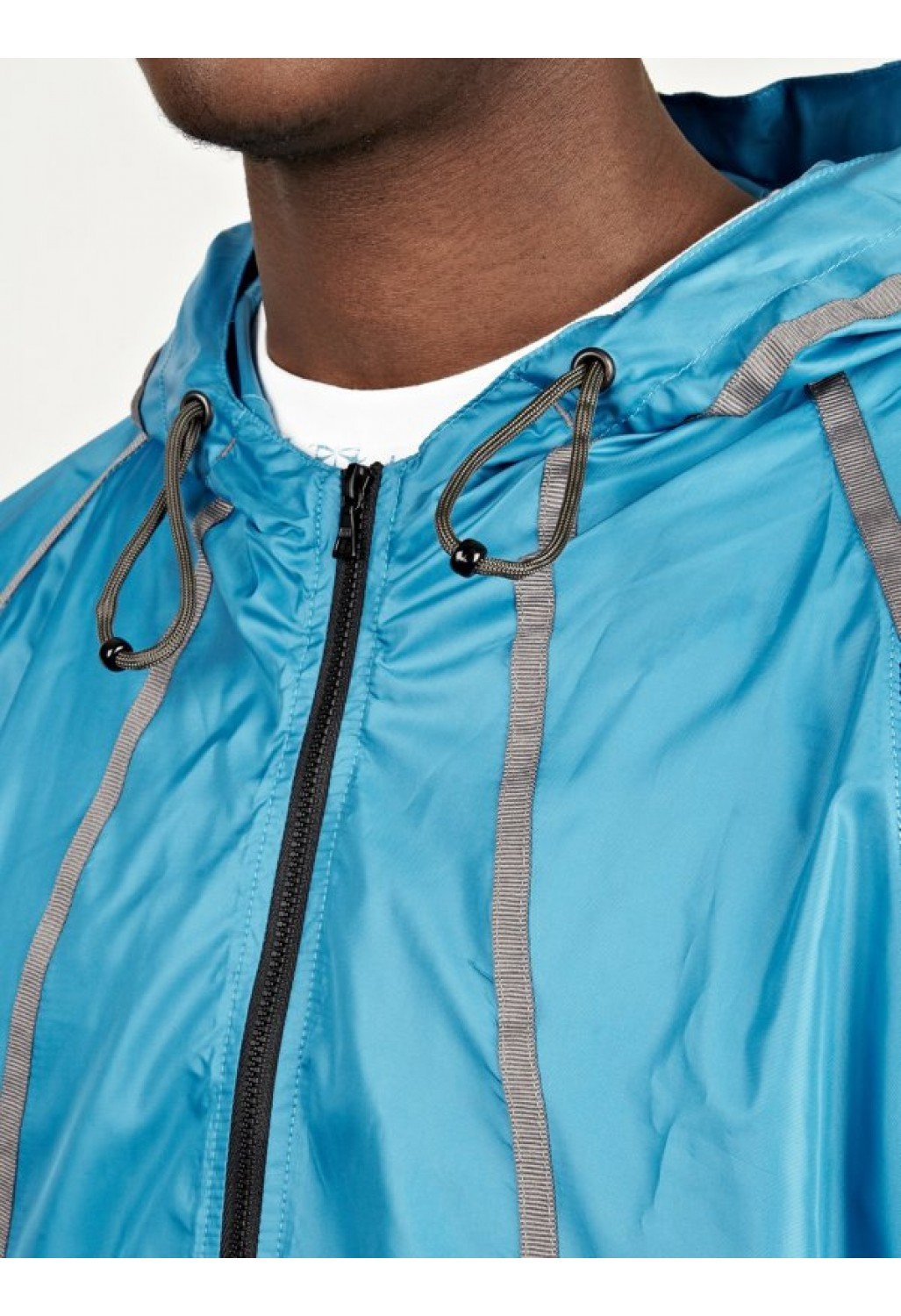 Christopher raeburn Men'S Turquoise Lightweight Packable Jacket in Blue