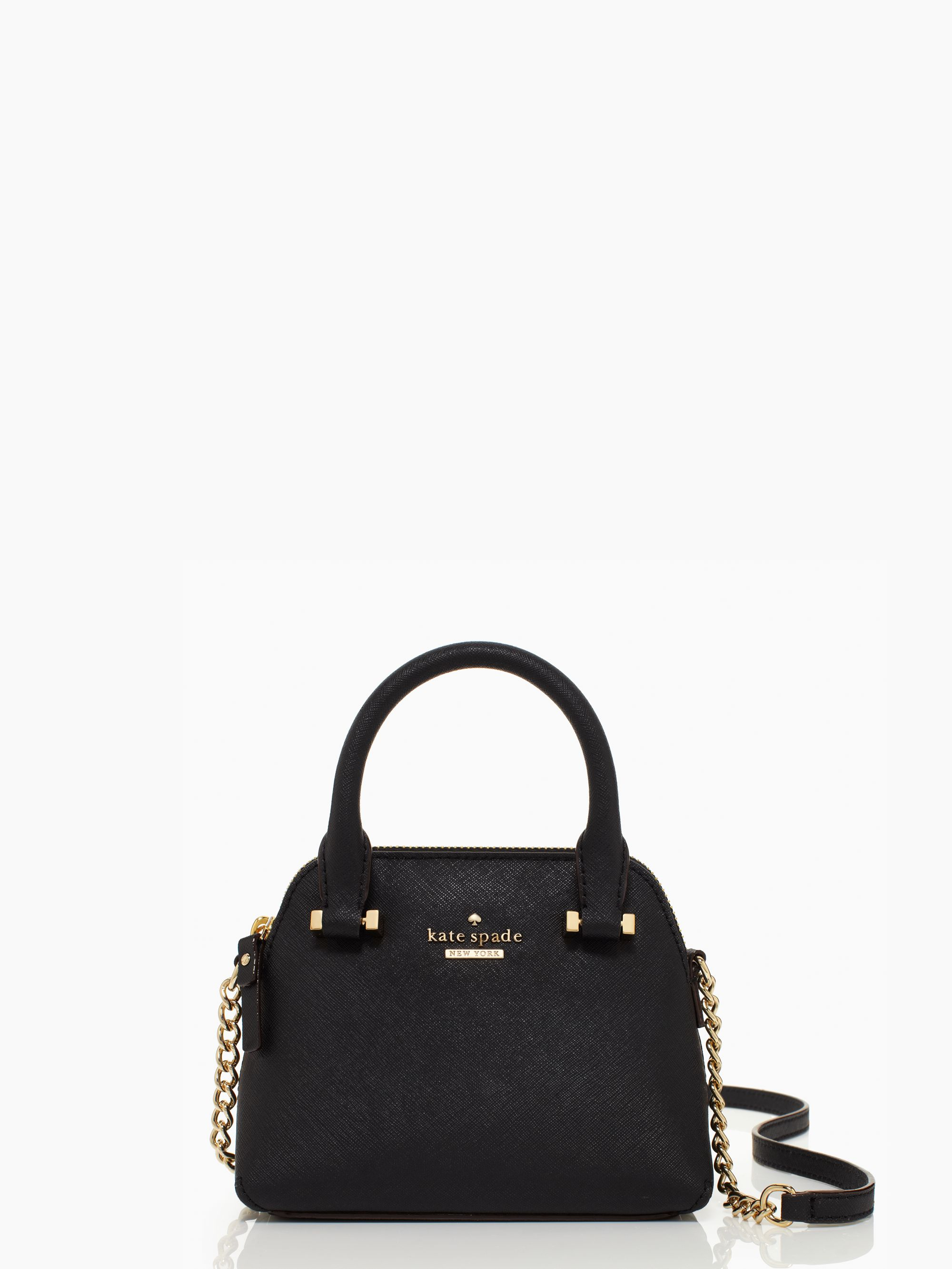 kate spade cedar mini maise in black lyst kate spade cedar mini maise in black lyst
