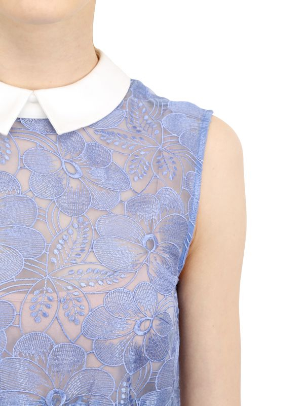 self portrait blue lace