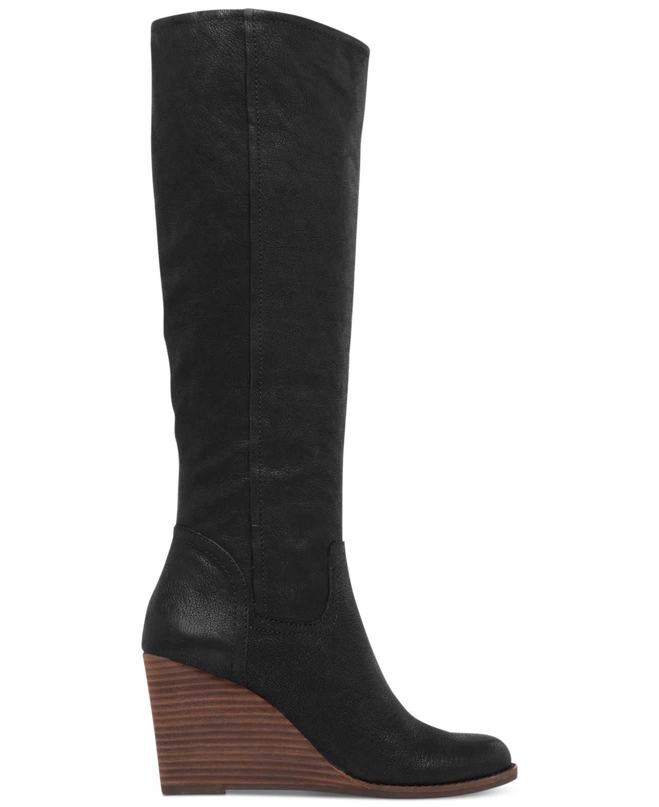 lucky brand wedge ankle boots