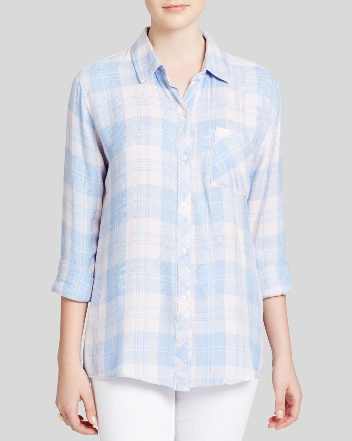 Rails Bloomingdale's Exclusive Plaid Button Down Shirt in Pink (Light ...